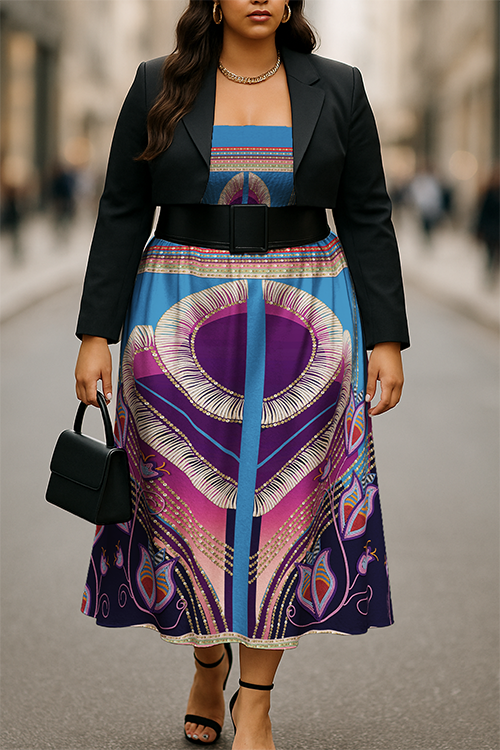 Dentalium Dreams Sky Smock Top Dress