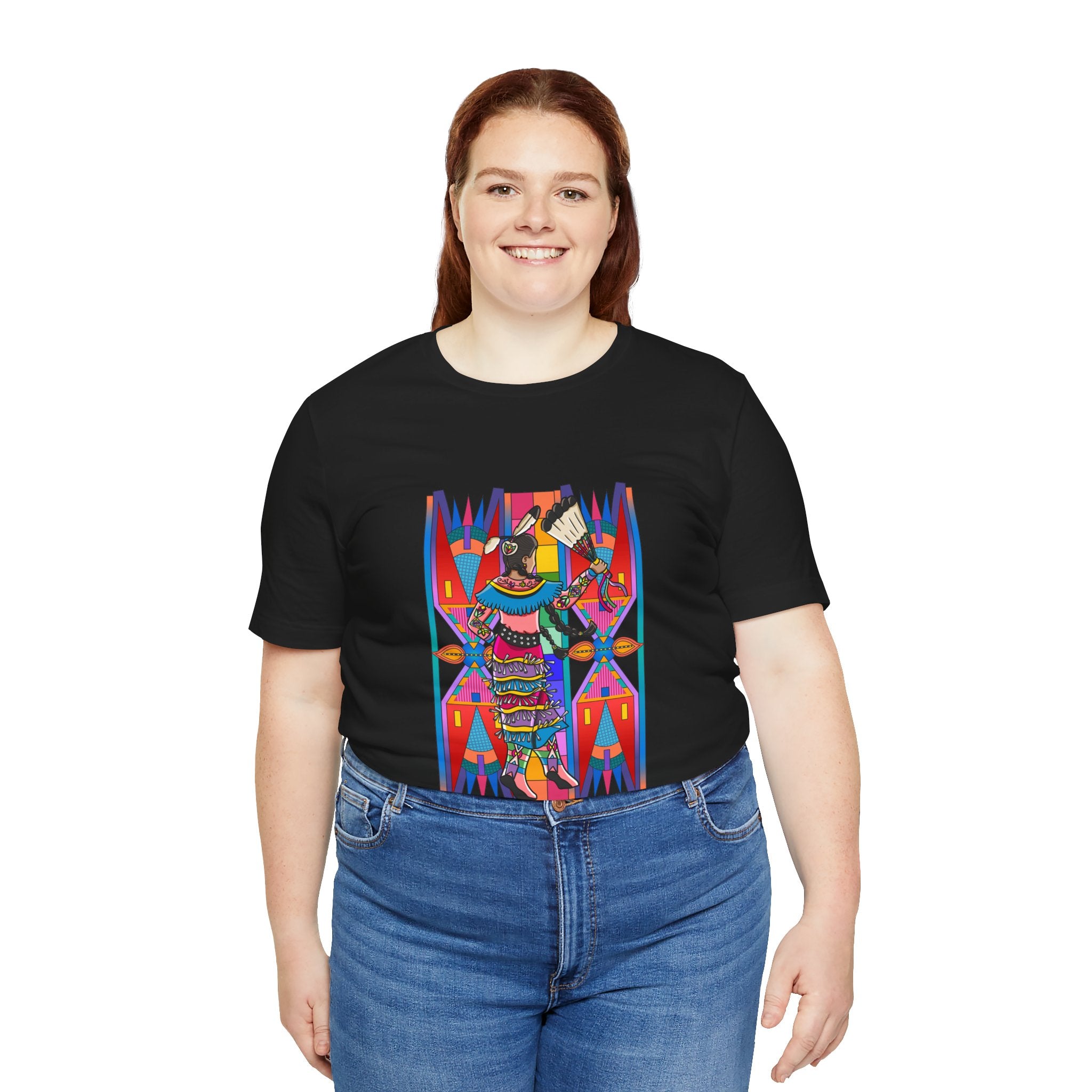 Jingle Dancer 1 Bella Canvas T-shirt