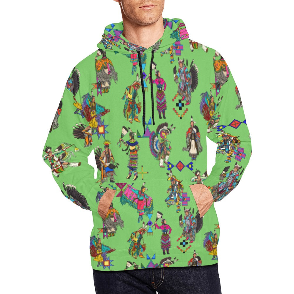 Grand Entry Dancers Grass Hoodie for Men (USA Size)