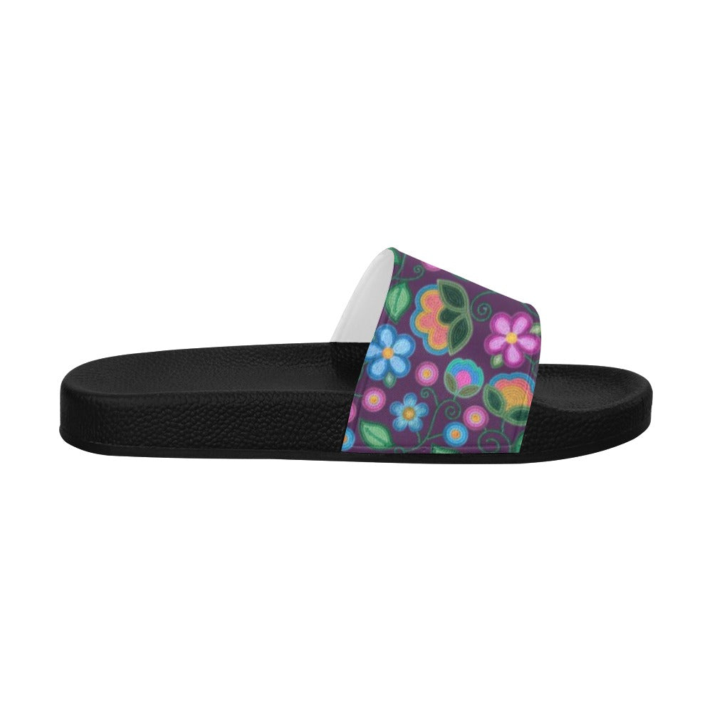 Turquoise Sunbeam Violet Men's Slide Sandals
