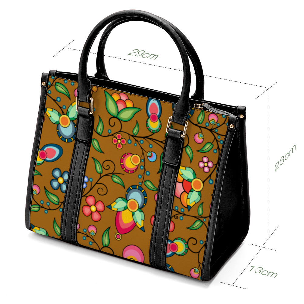 Floral Bounty Fall Leaves Hand or Shoulder Bag