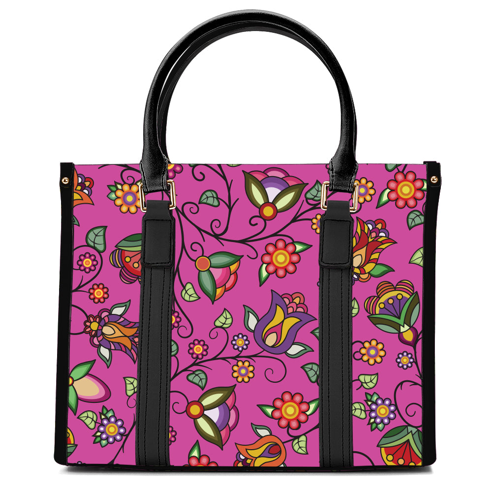 Heartbeat Petals Pink Hand or Shoulder Bag