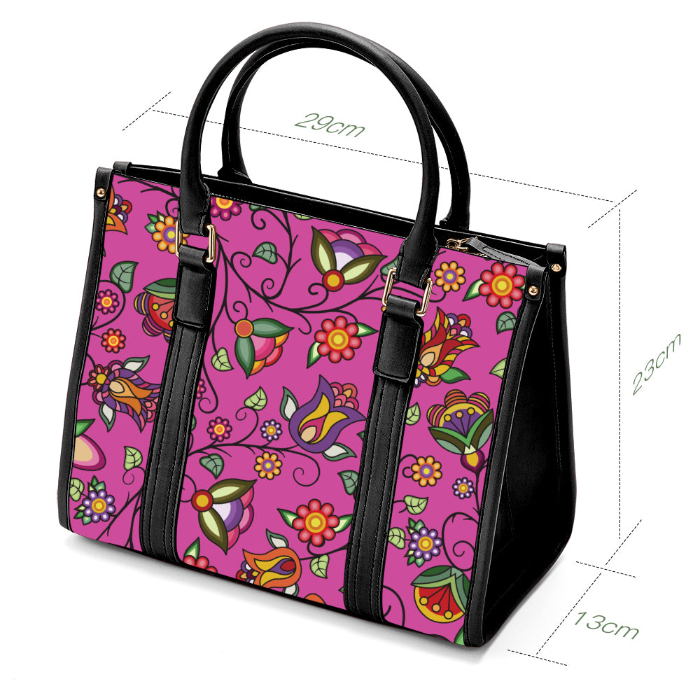 Heartbeat Petals Pink Hand or Shoulder Bag