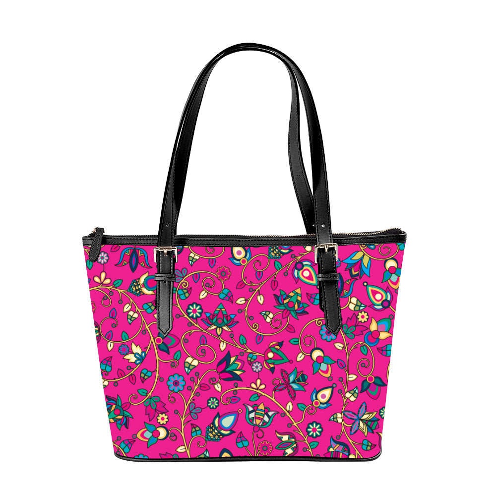 Thorny Path Pink Large Tote Shoulder Bag