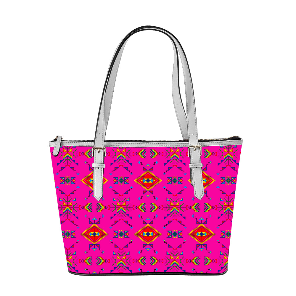 Buffalo Jump Hot Pink Large Tote Shoulder Bag