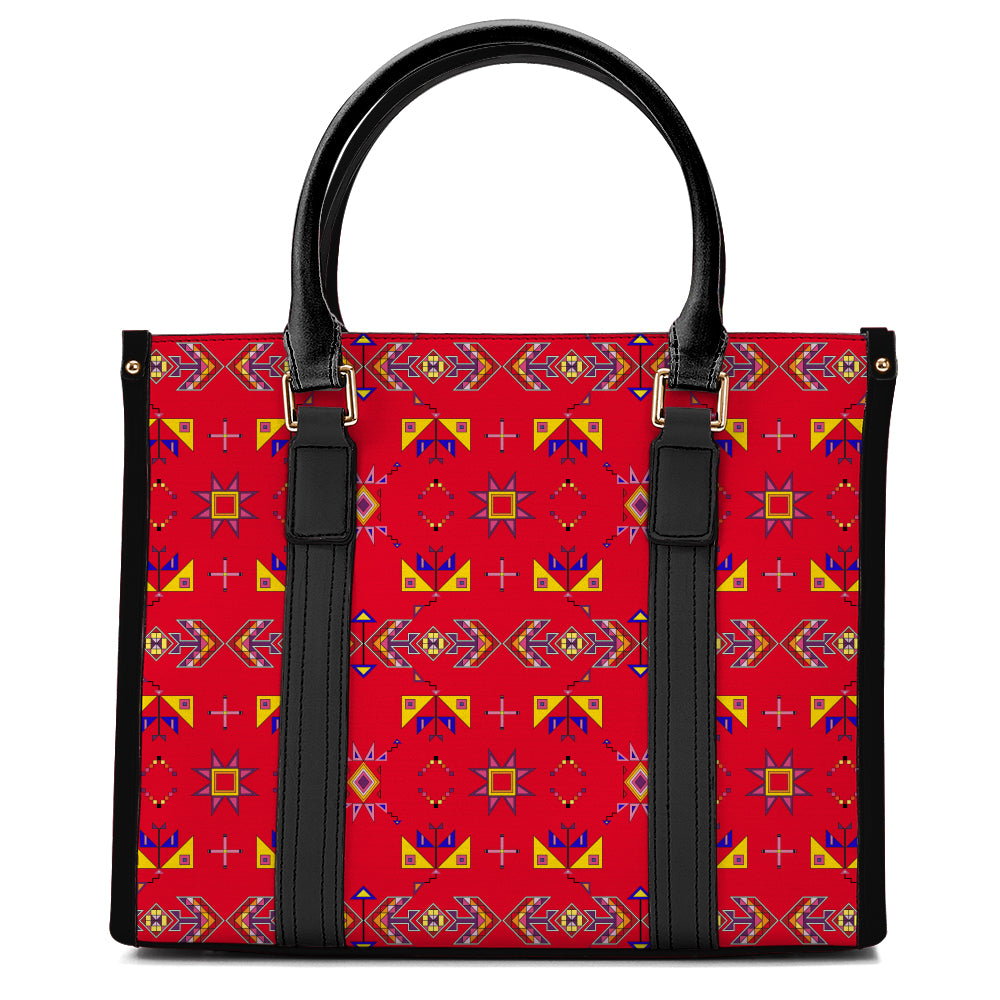 Scattered Generations Red Hand or Shoulder Bag