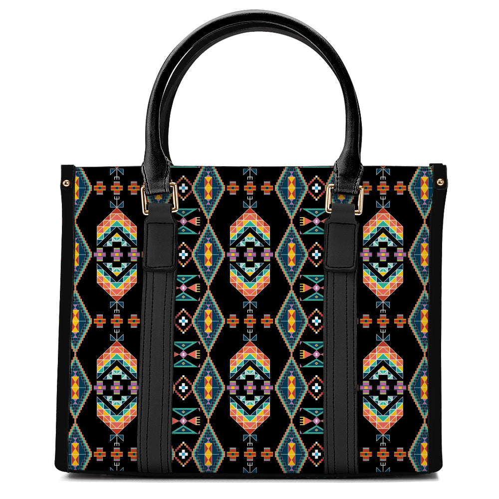 Travois Tipi Black Hand or Shoulder Bag