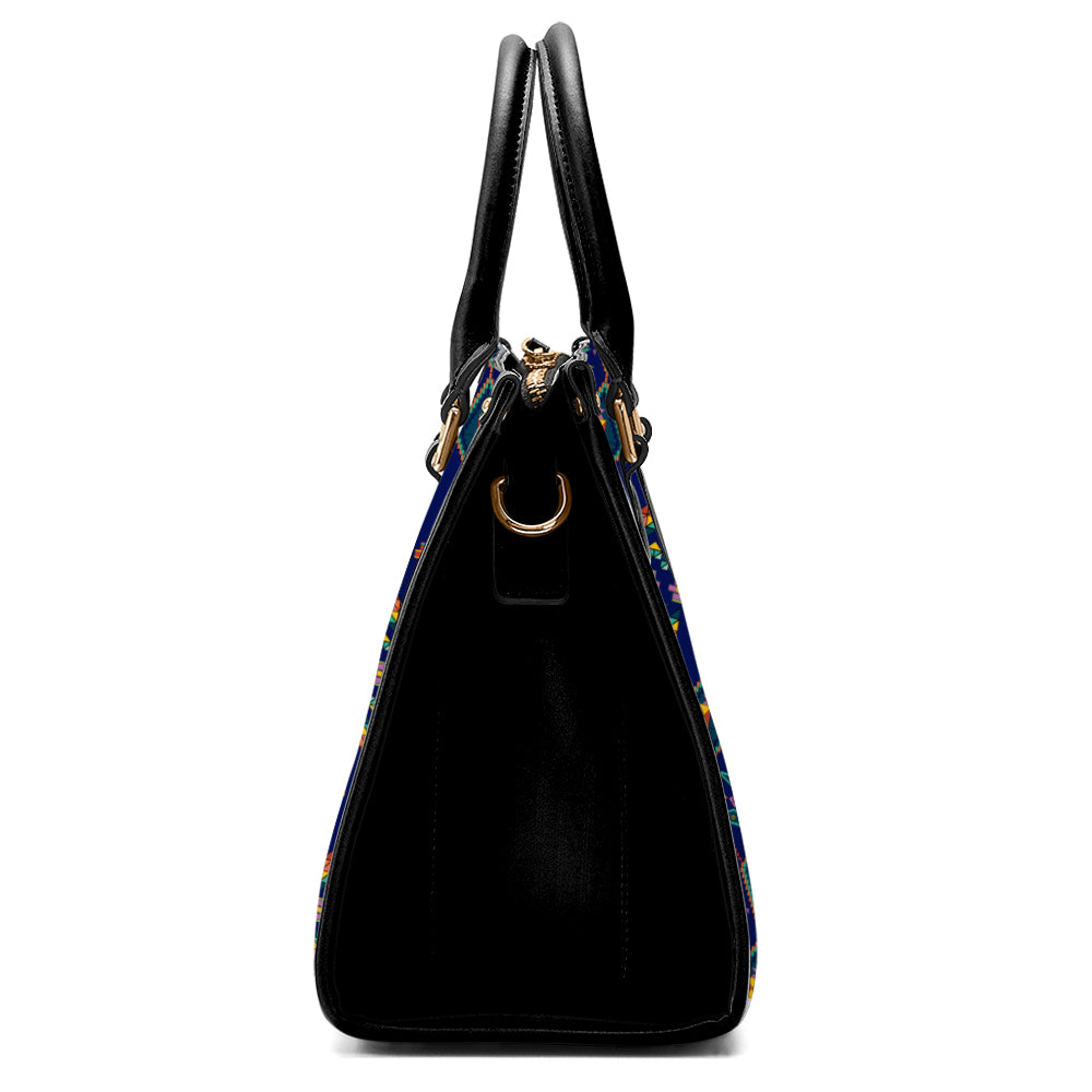 Travois Tipi Blue Hand or Shoulder Bag