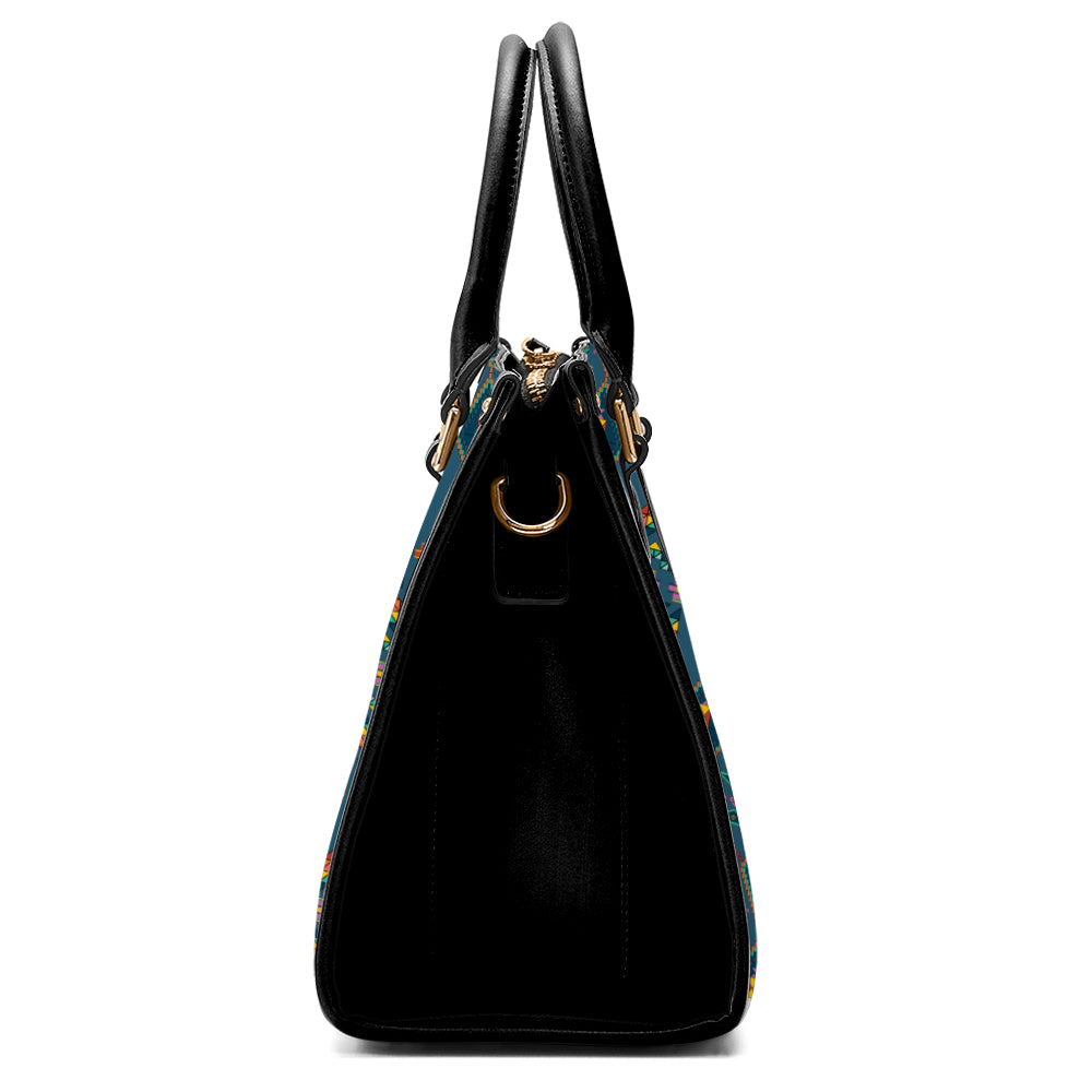 Travois Tipi Deep Lake Hand or Shoulder Bag