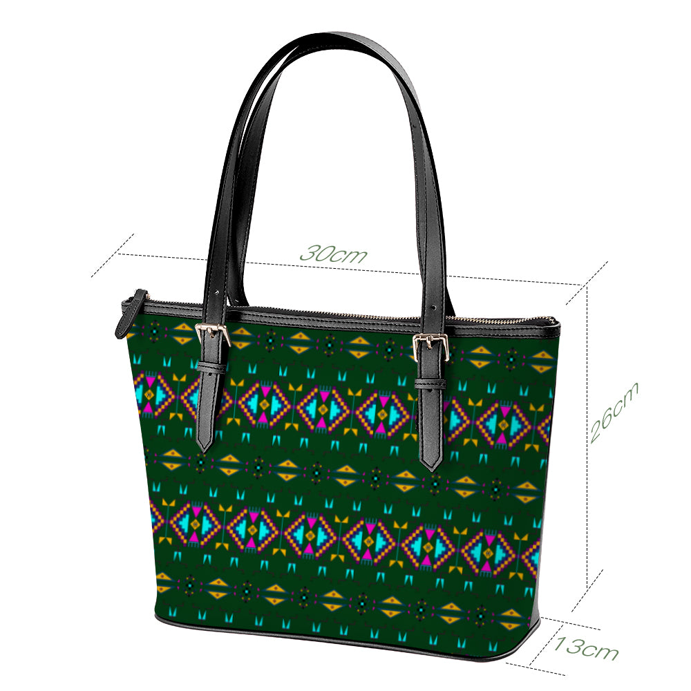 Rite of Passage Squash Leaf Large Tote Shoulder Bag