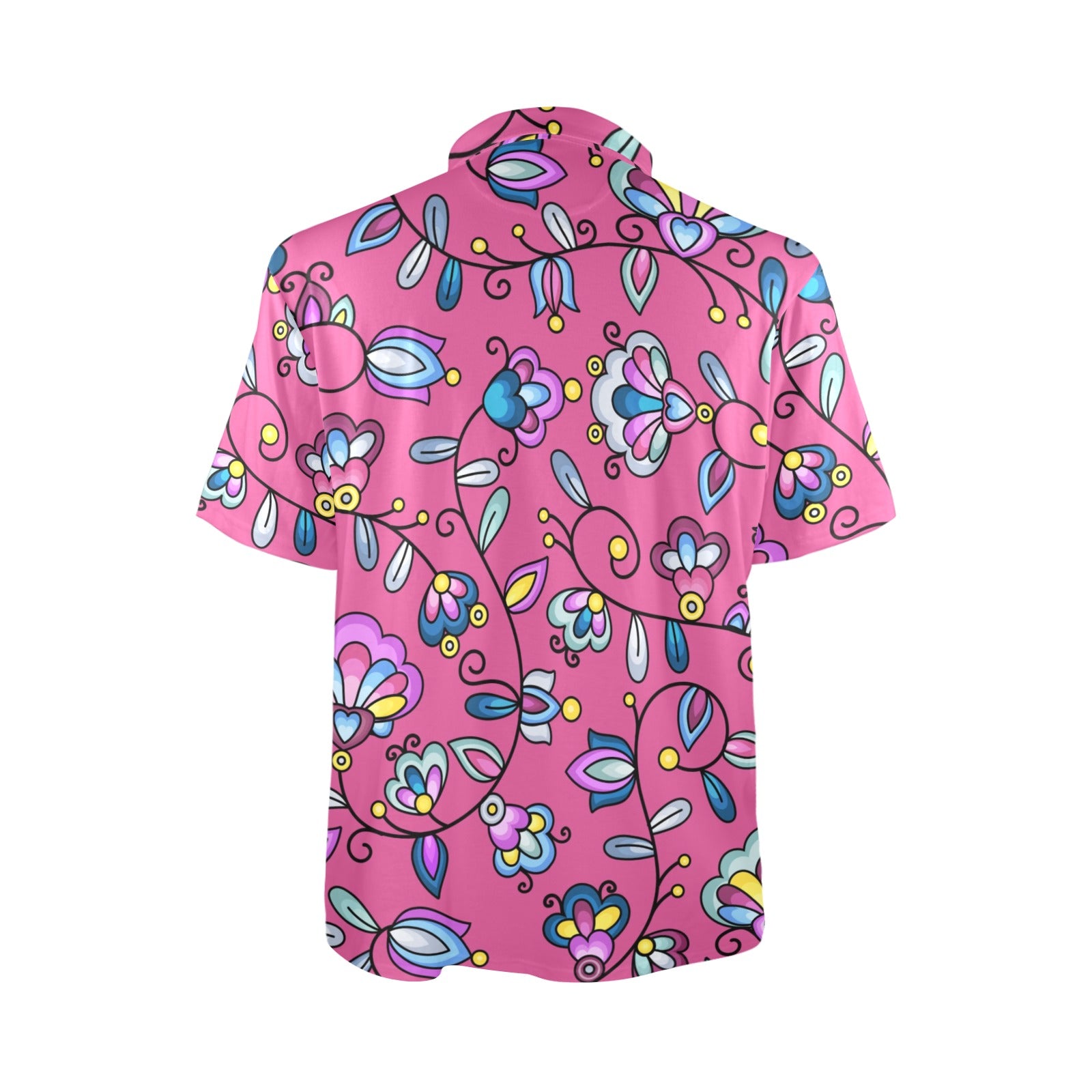 Autumn Bundle Blessing Pink Polo Shirt