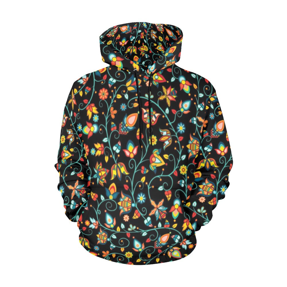 Thorny Path Black Hoodie for Men (USA Size)