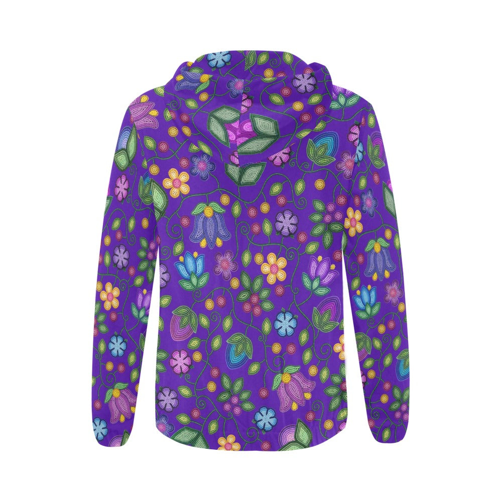 Bloom Uplift Indigo Full Zip Hoodie for Women
