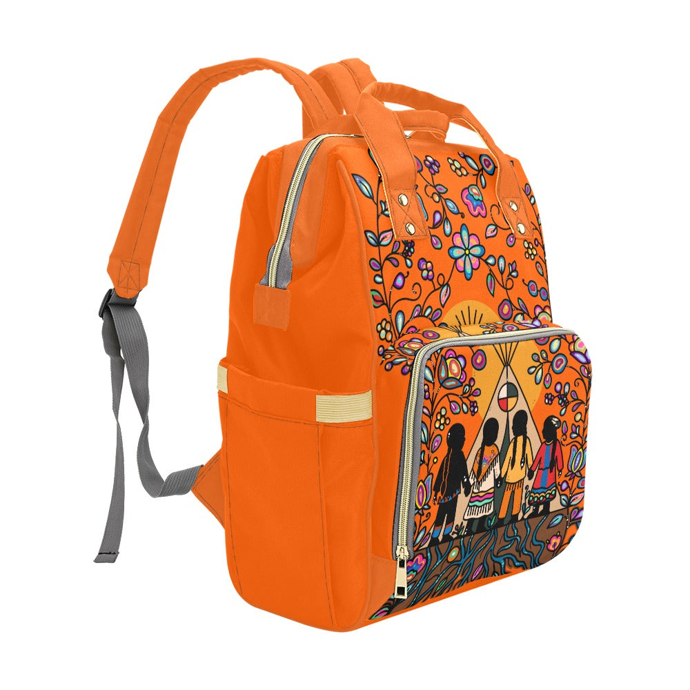 Rooted in Culture Multi-Function Diaper Backpack/Diaper Bag