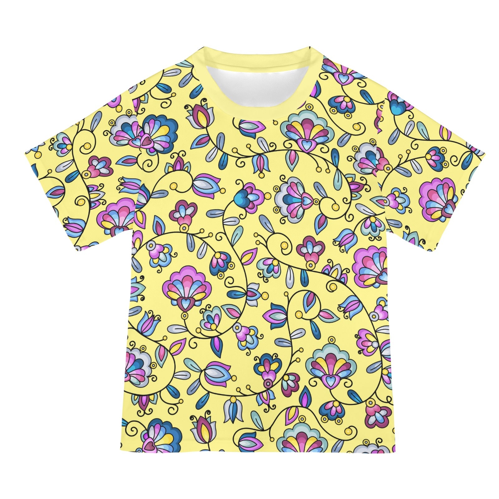 Autumn Bundle Blessing Yellow T-shirt for Women