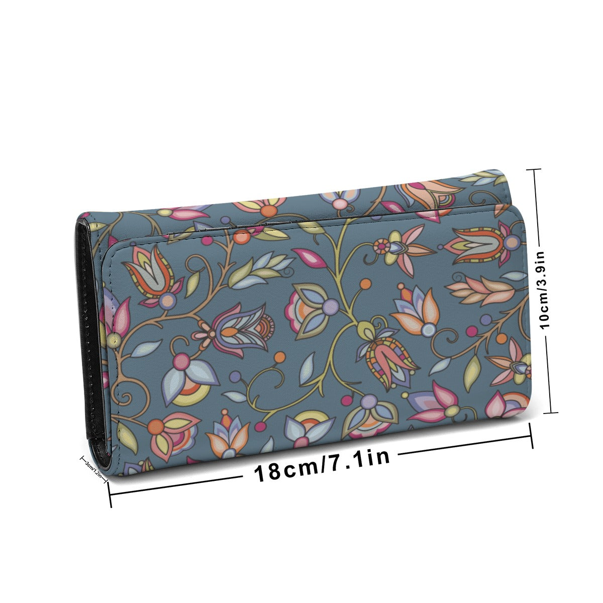 Buffalo Bloom Rainstorm Foldable Wallet