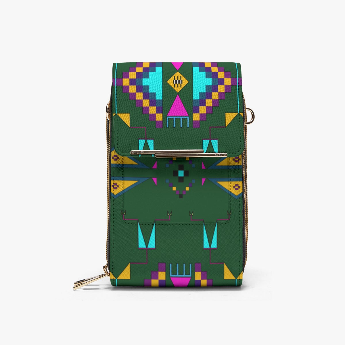 Rite of Passage Squash Leaf Mobile Phone Chest Bag