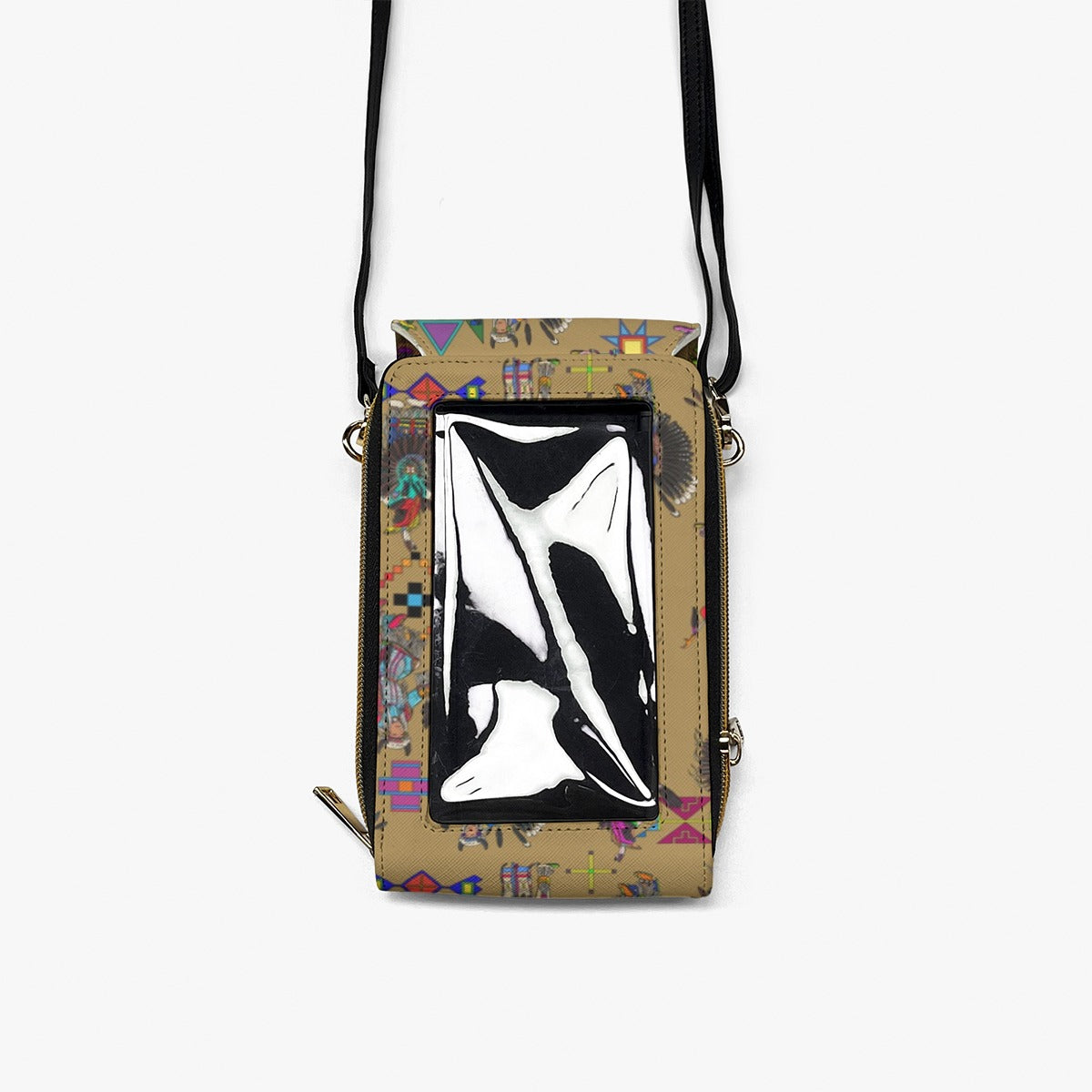 Men's Tradish Dancers Earth Mobile Phone Chest Bag