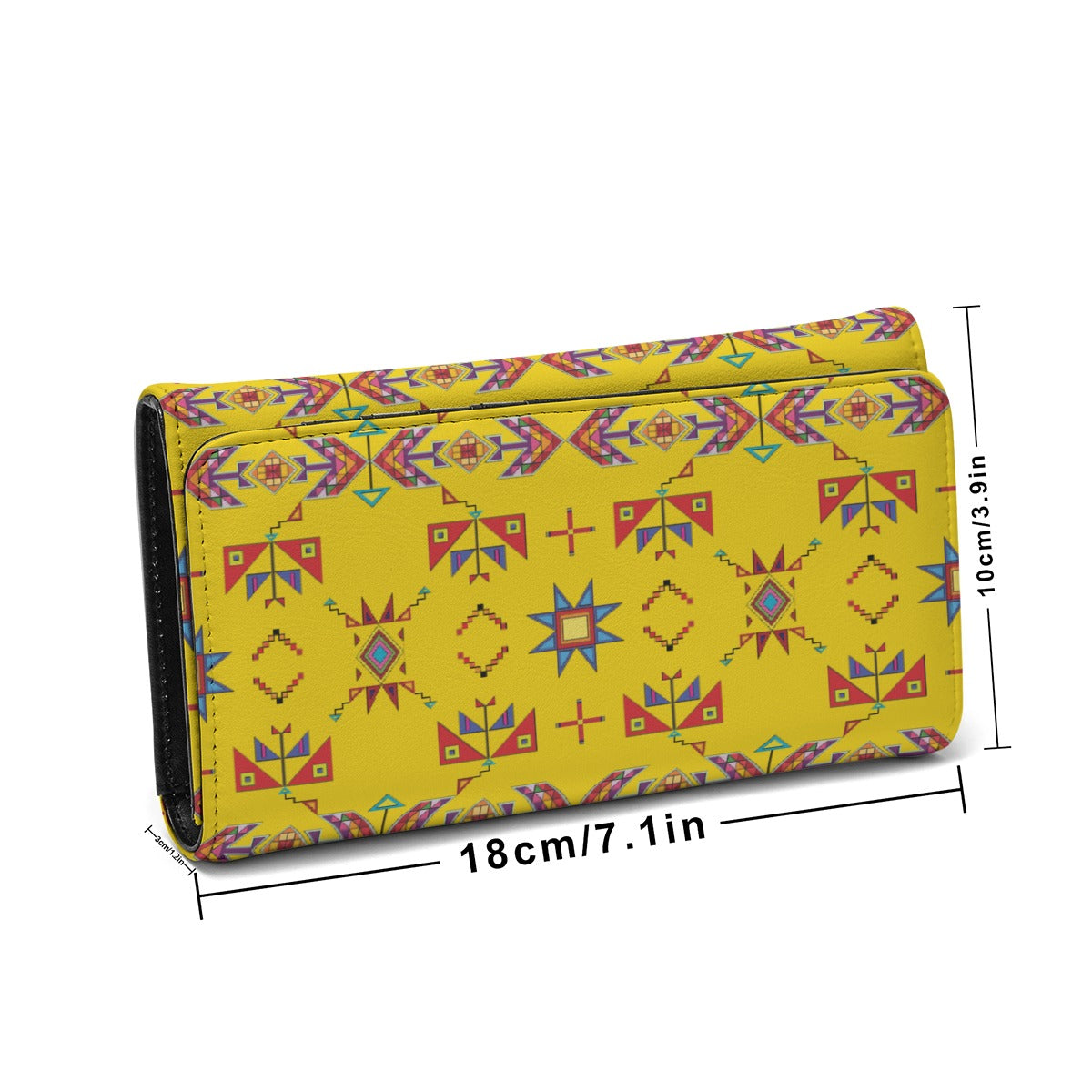 Scattered Generations Maize Foldable Wallet