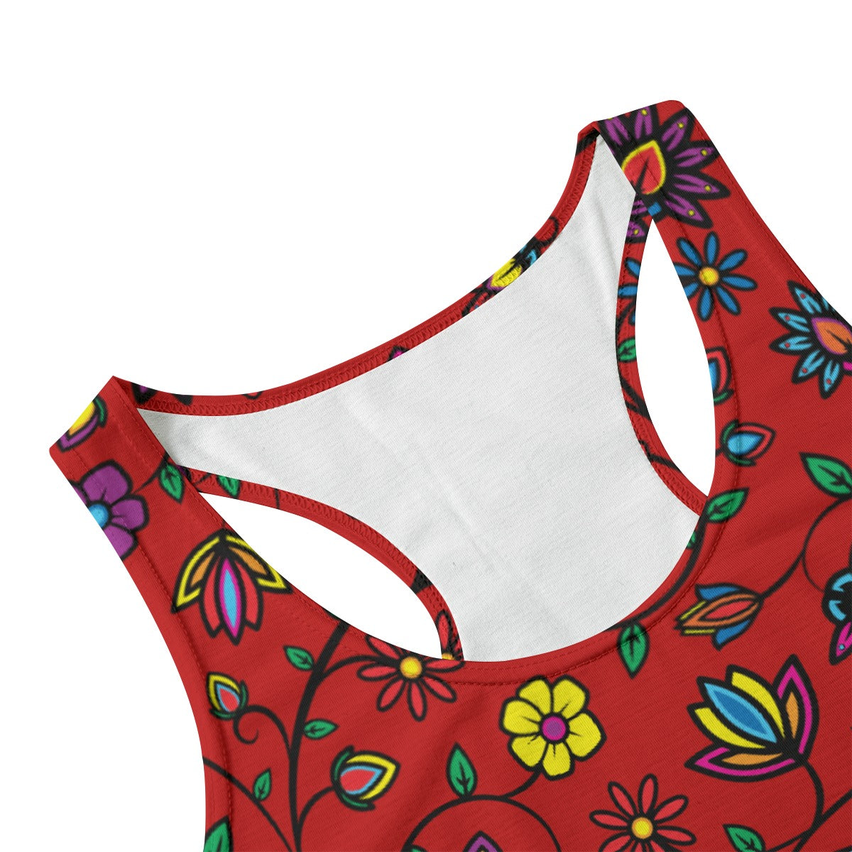 Nature's Nexus Red Eco-friendly Women's Tank Top