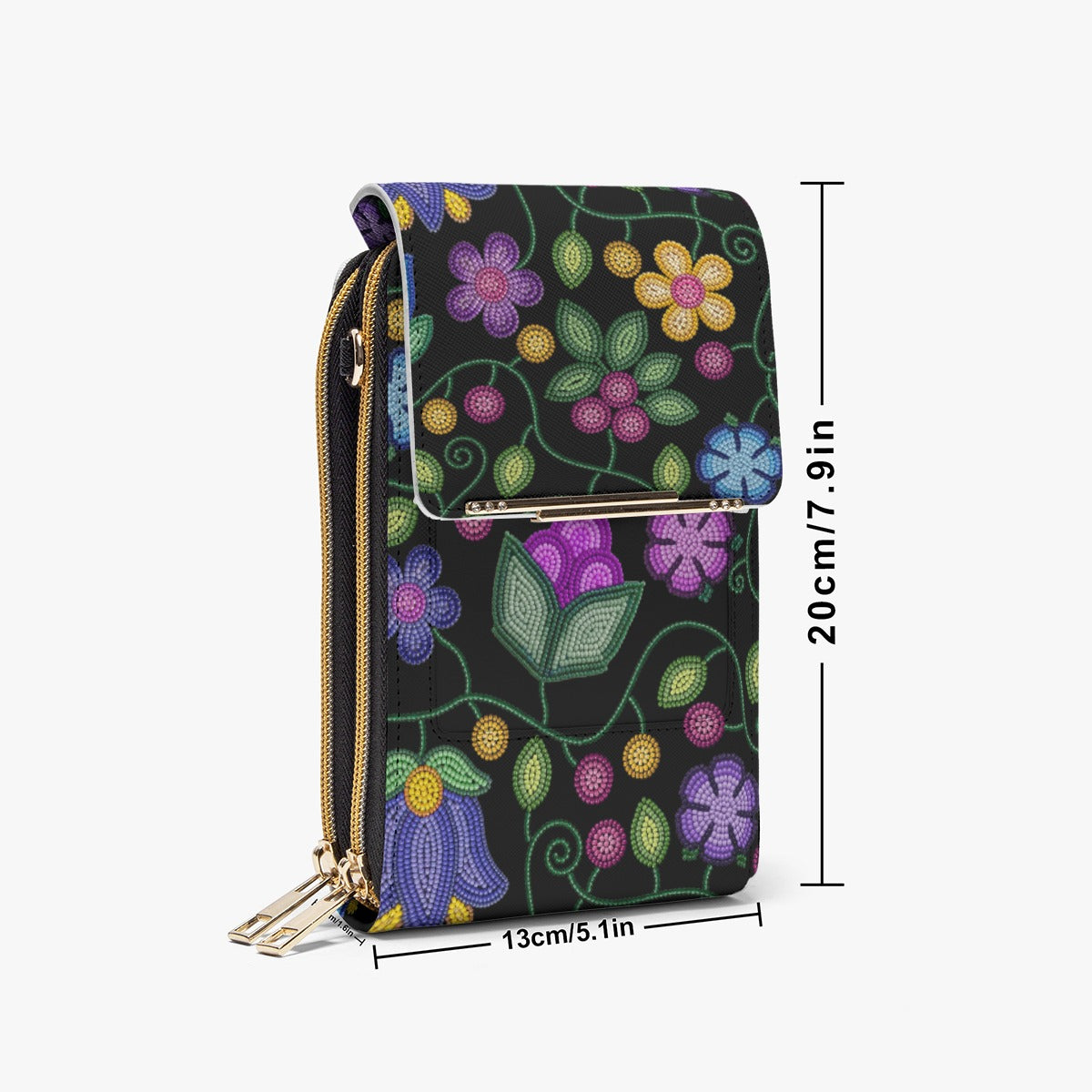Bloom Uplift Black Mobile Phone Chest Bag