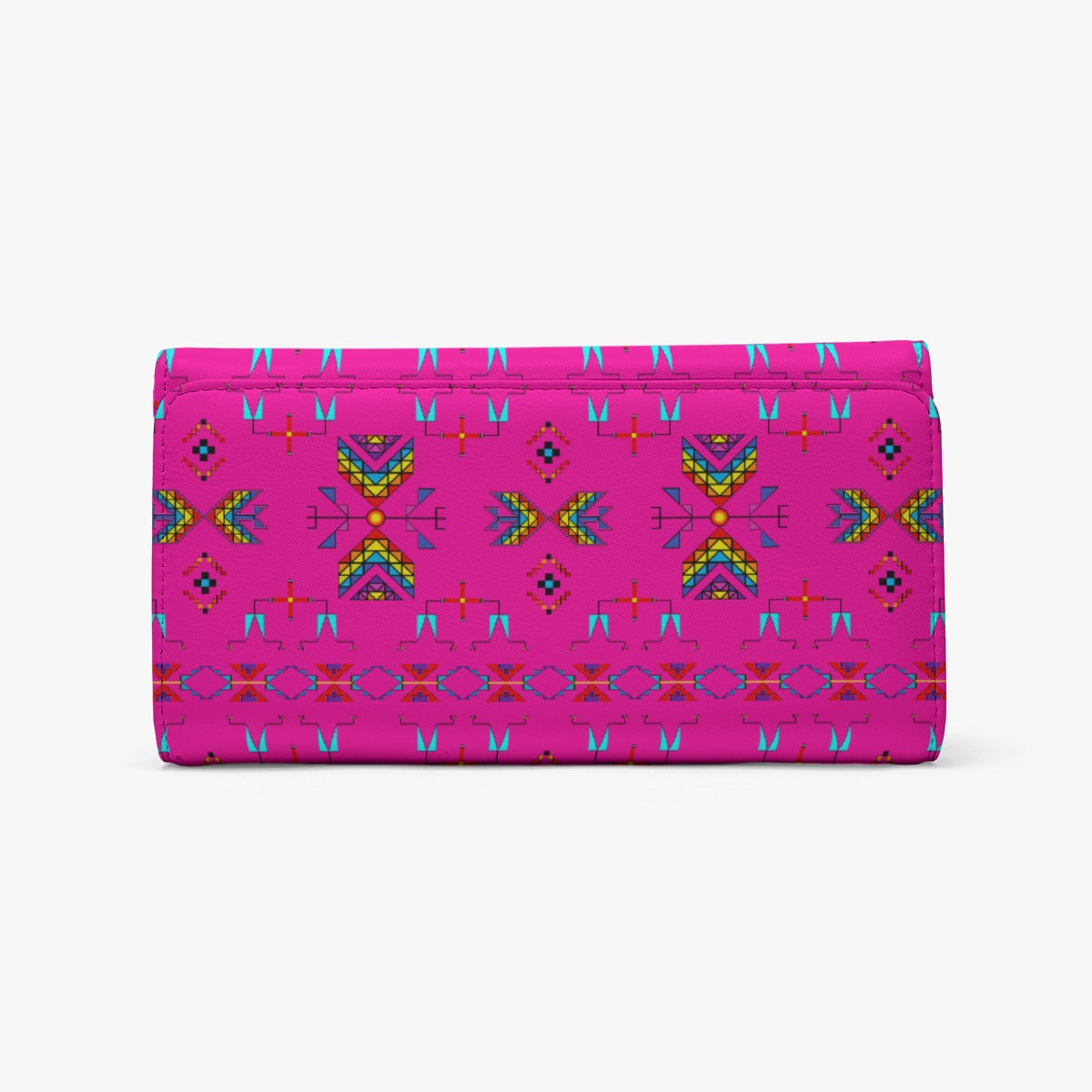 Rainy Chief Rainbow Hot Pink Foldable Wallet