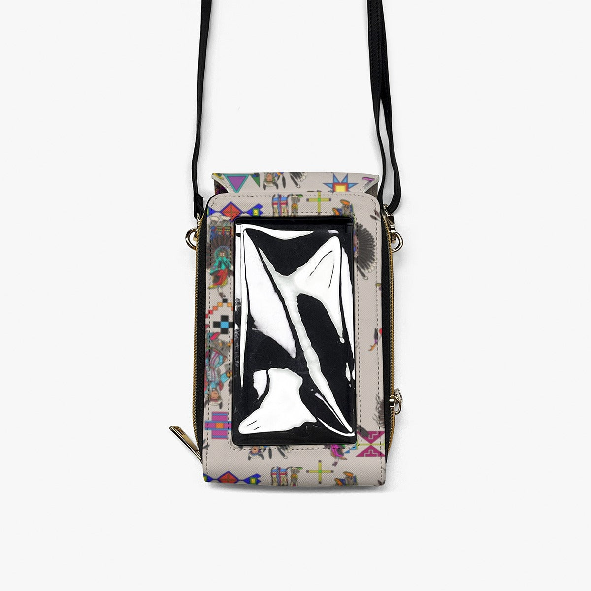 Men's Tradish Dancers Muslin White Mobile Phone Chest Bag