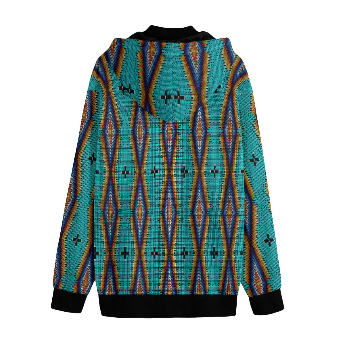 Diamond in the Bluff Turquoise Men's Varsity Jacket