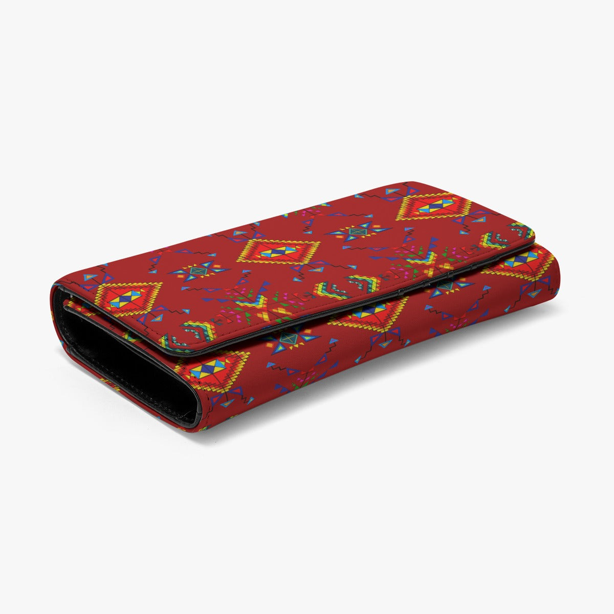 Buffalo Jump Red Foldable Wallet