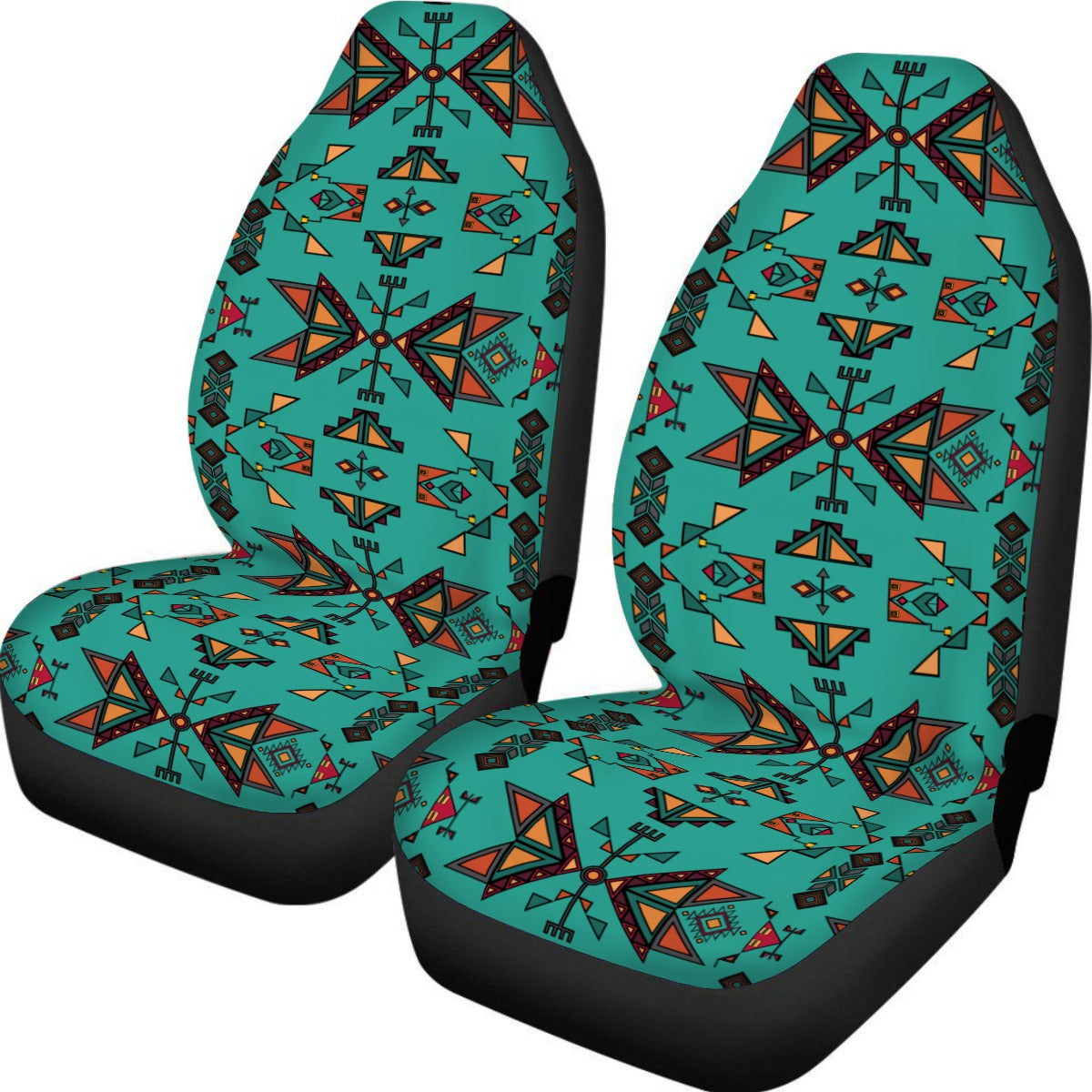 Arrow Dawn Turquoise Universal Car Seat Cover With Thickened Back
