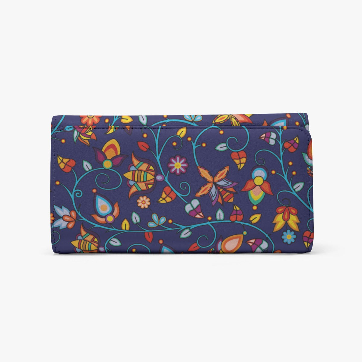 Thorny Path Blue Foldable Wallet