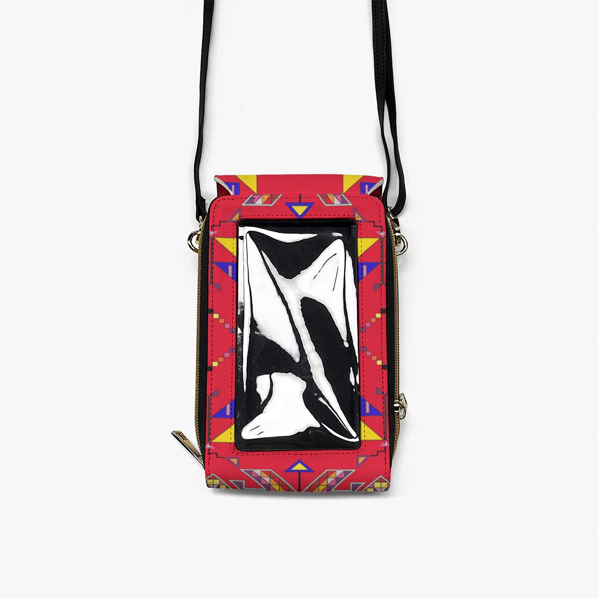 Scattered Generations Red Mobile Phone Chest Bag