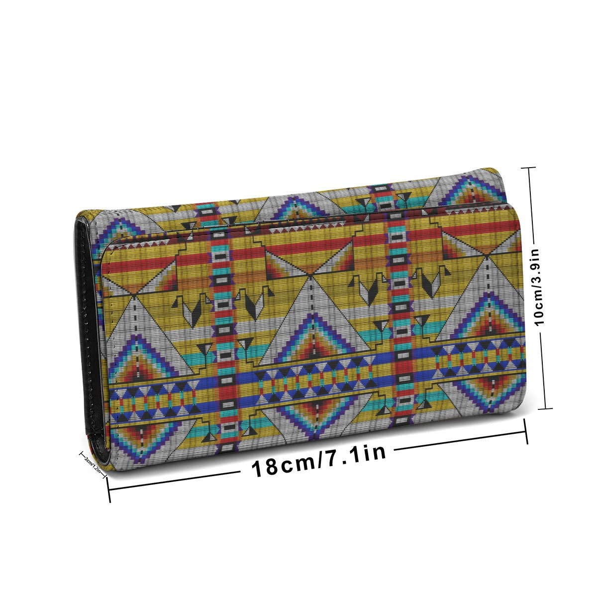 Medicine Blessing Yellow Foldable Wallet