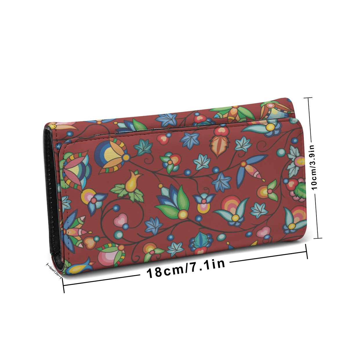 Prairie Plains Spirit Red Foldable Wallet