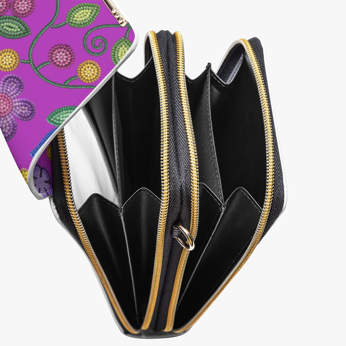 Bloom Uplift Purple Mobile Phone Chest Bag