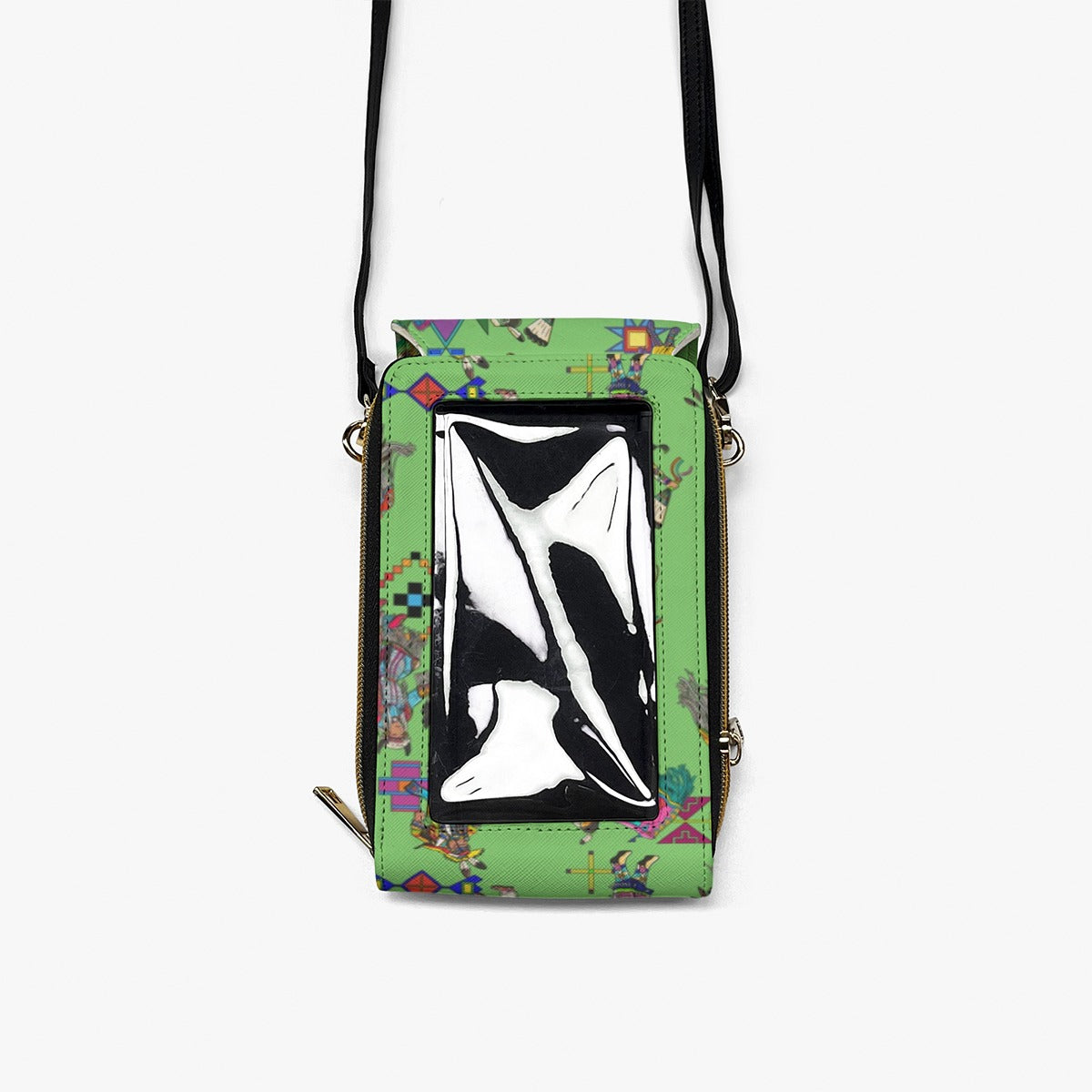 Grand Entry Dancers Grass Mobile Phone Chest Bag