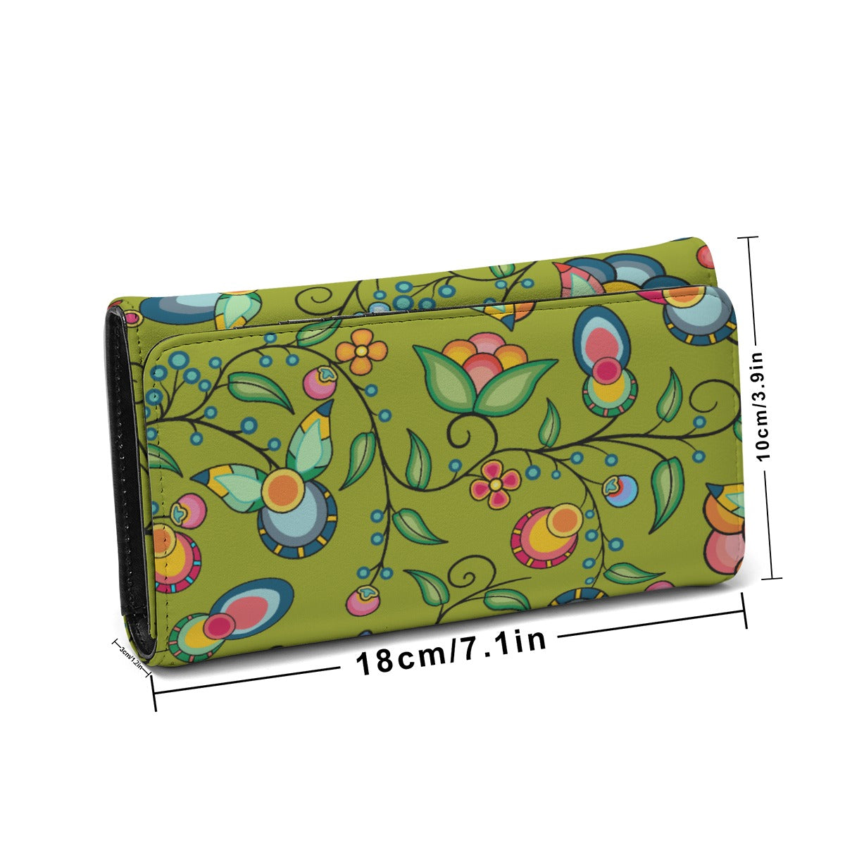 Floral Bounty Sweetgrass Foldable Wallet