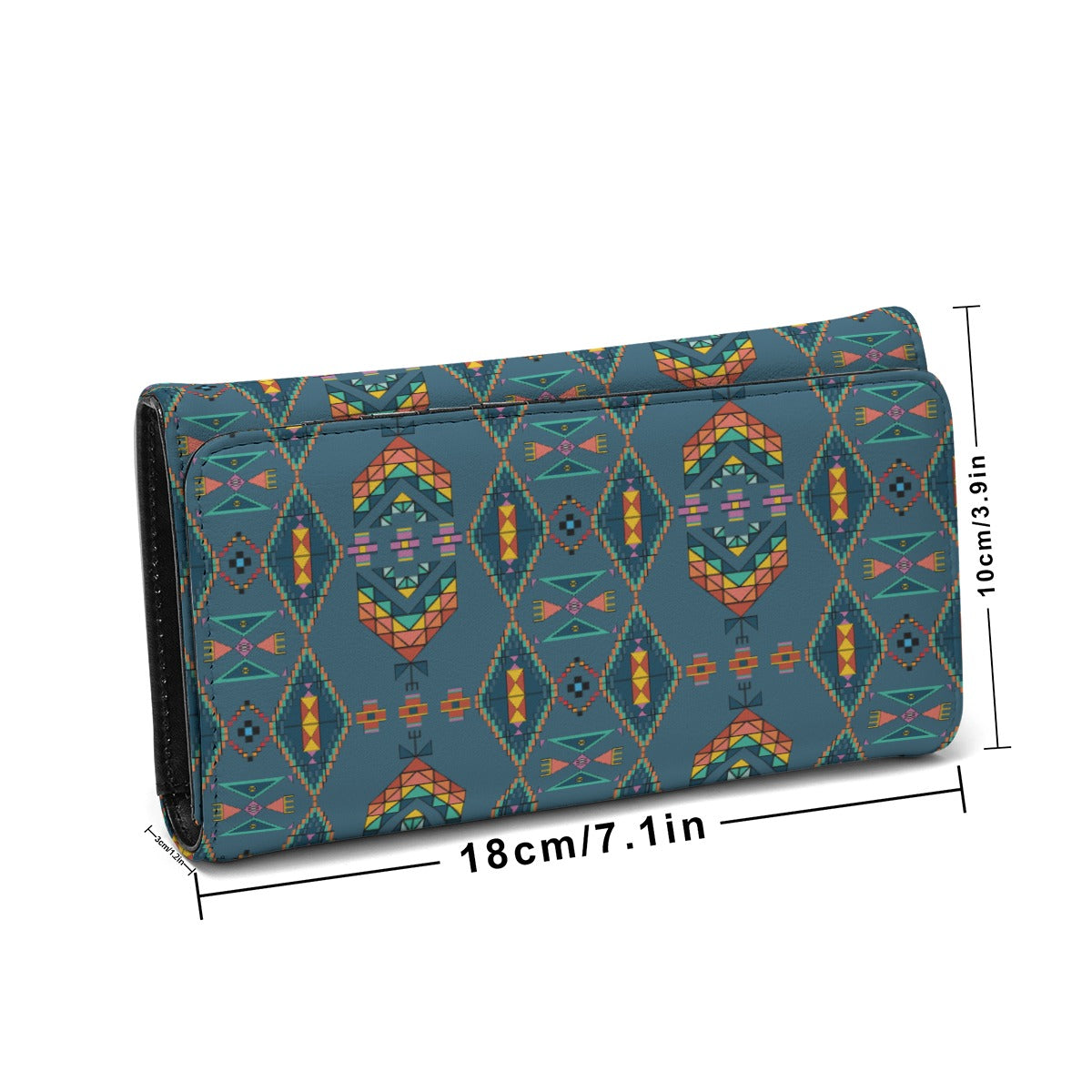 Travois Tipi Deep Lake Foldable Wallet