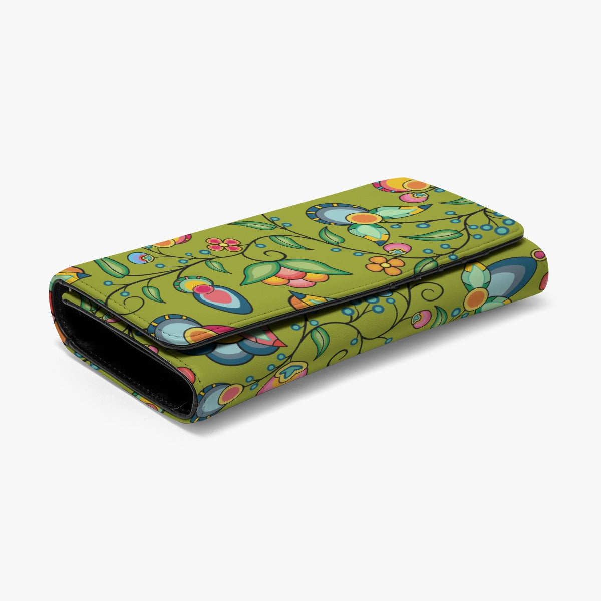 Floral Bounty Sweetgrass Foldable Wallet