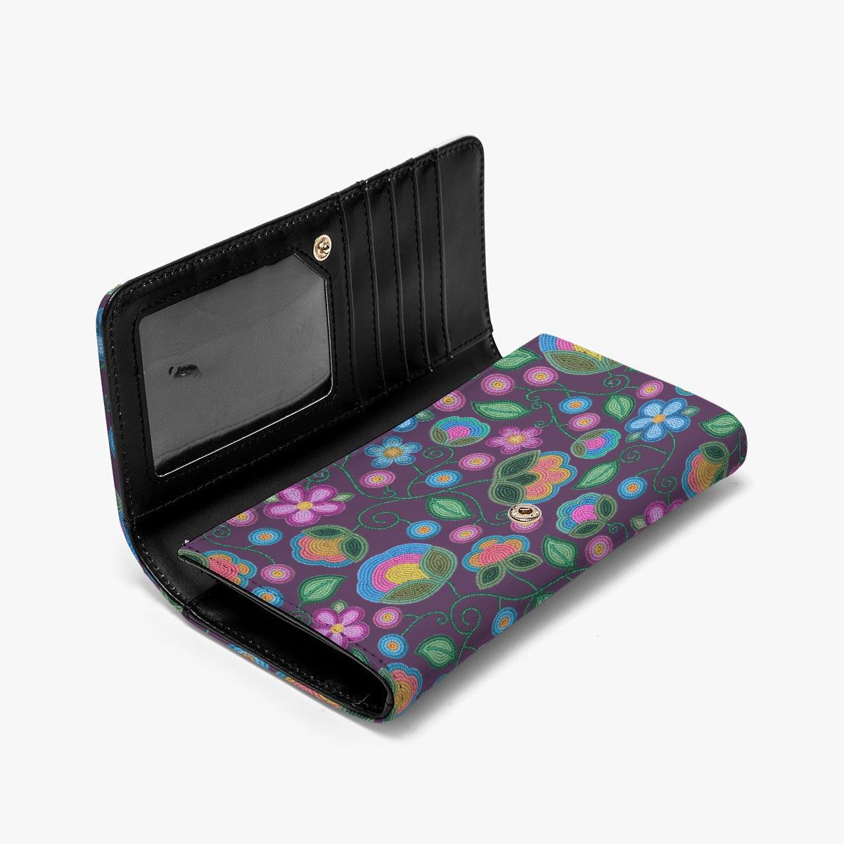 Turquoise Sunbeam Violet Foldable Wallet