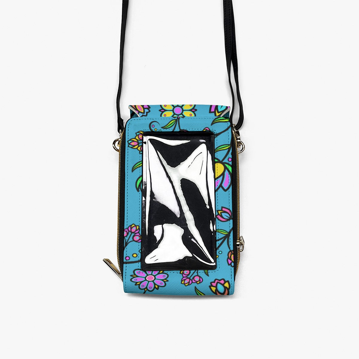 Cosmic Whispers Pastel Rainy Day Mobile Phone Chest Bag