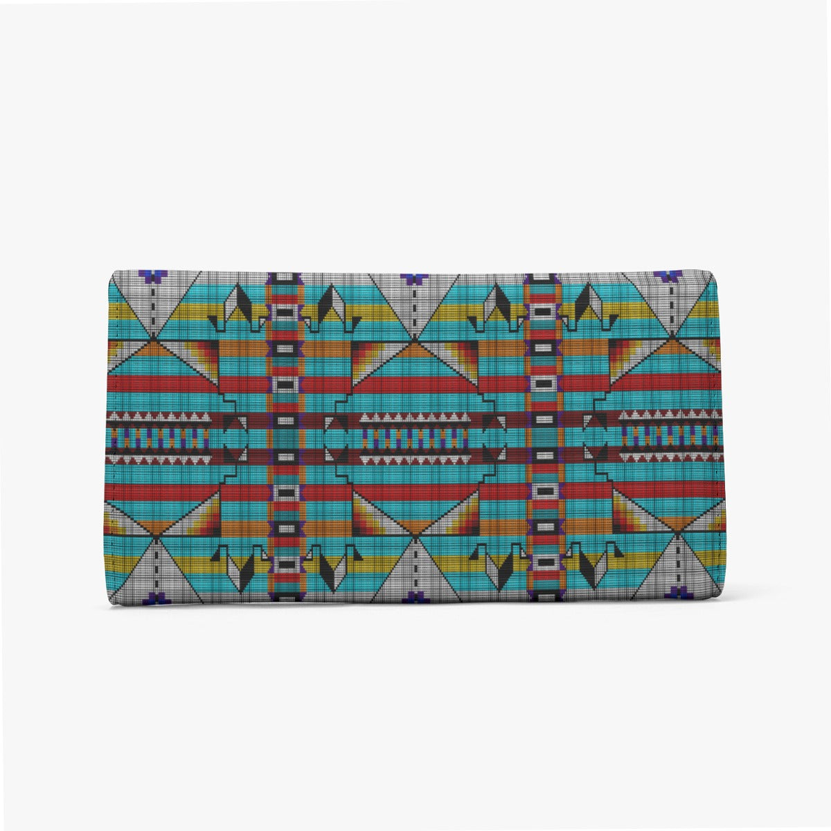 Medicine Blessing Turquoise Foldable Wallet