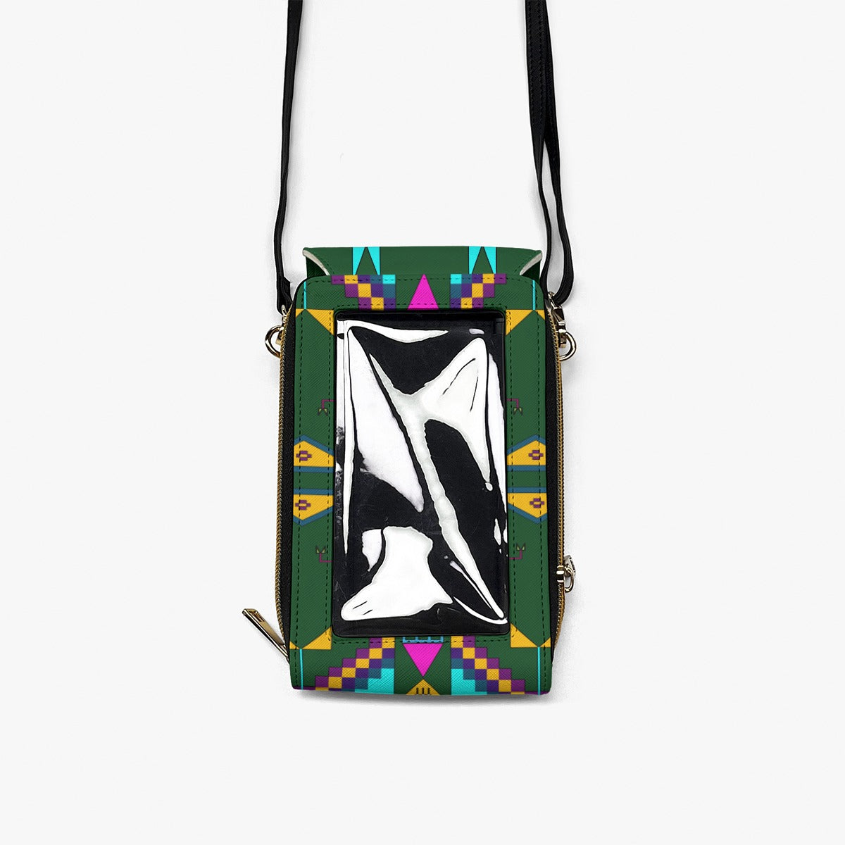 Rite of Passage Squash Leaf Mobile Phone Chest Bag