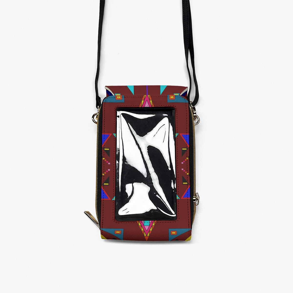 Enemy Territory Maroon Mobile Phone Chest Bag