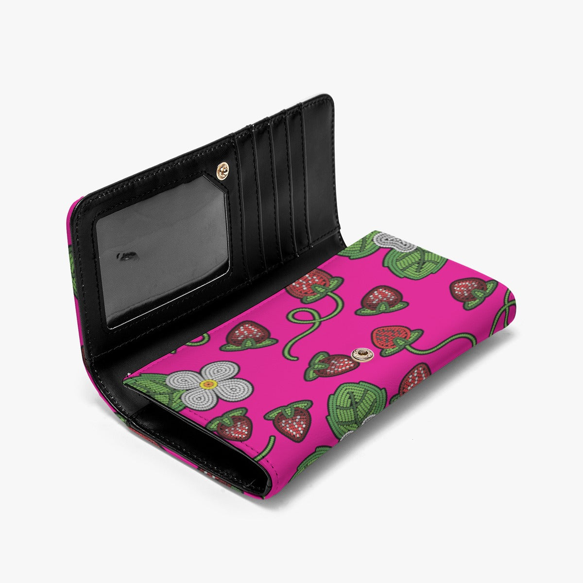 Strawberry Dreams Blush Foldable Wallet