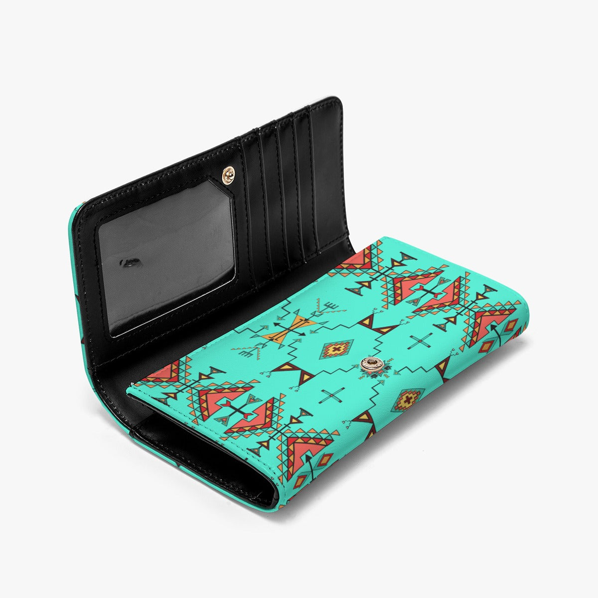 Thunder Flight Turquoise Foldable Wallet