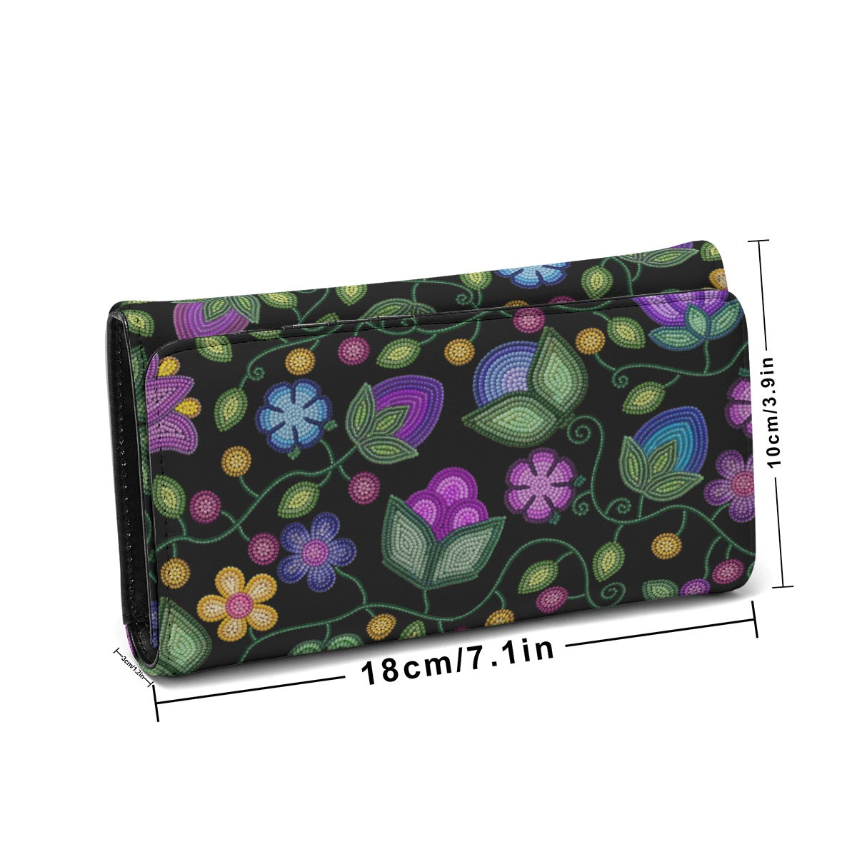 Bloom Uplift Black Foldable Wallet