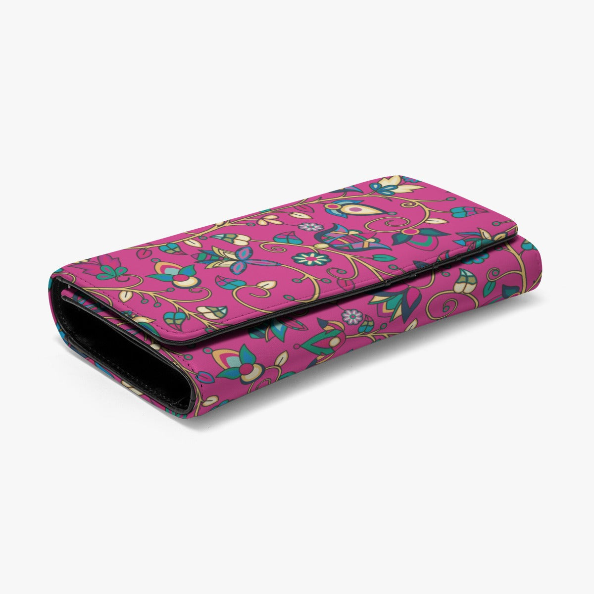 Thorny Path Pink Foldable Wallet