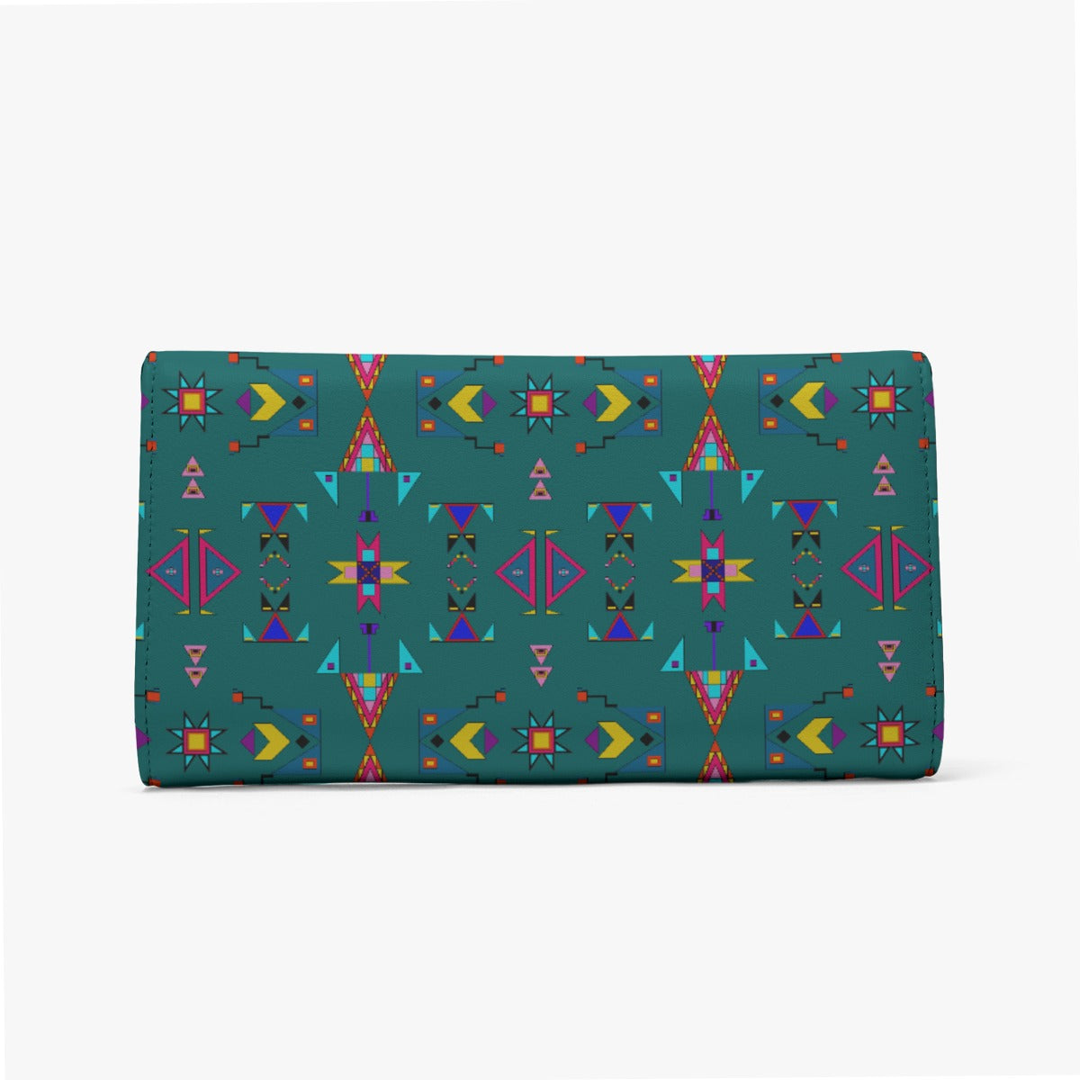 Enemy Territory Teal Foldable Wallet