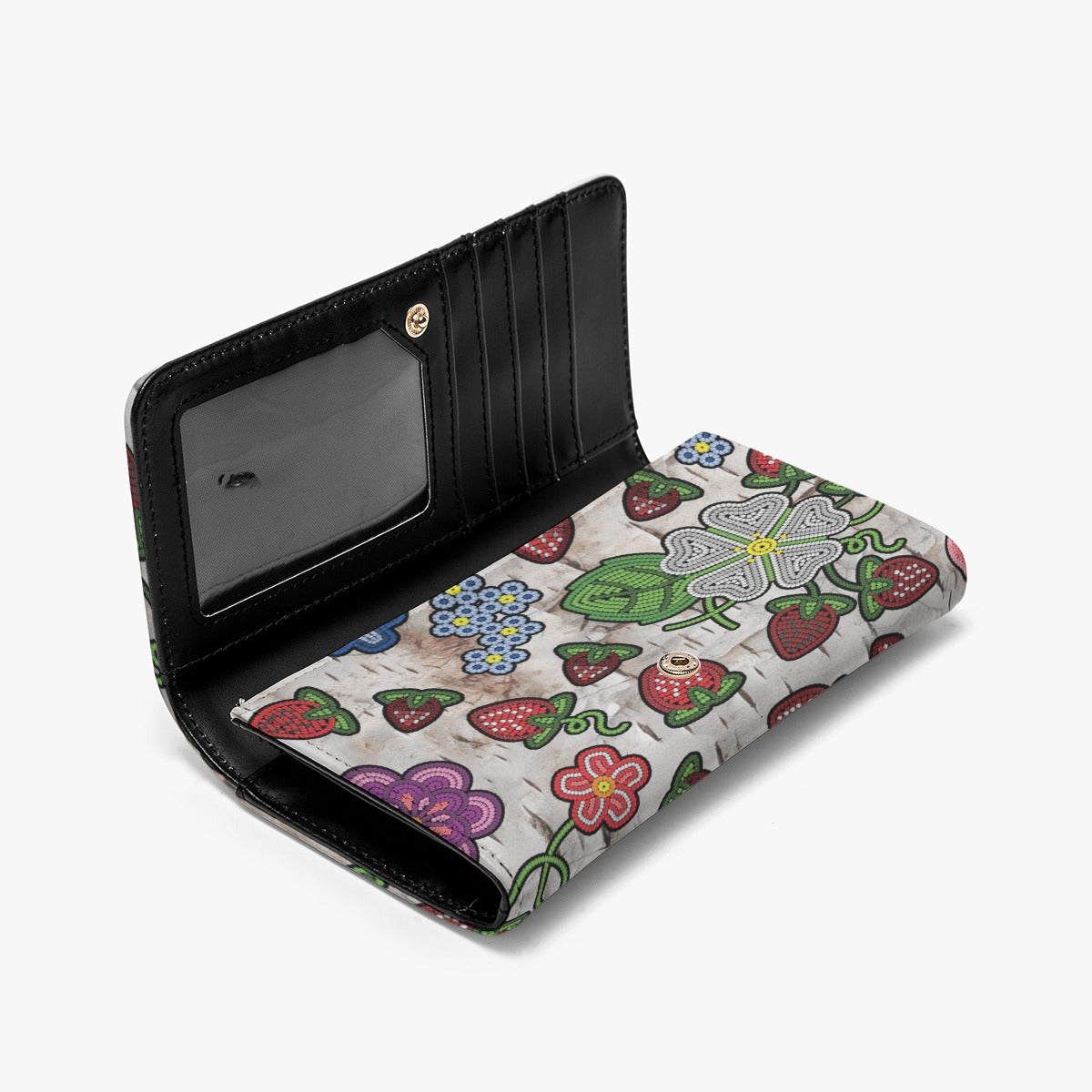 Berry Pop Br Bark Foldable Wallet